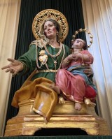 statua lignea di Sant'Anna